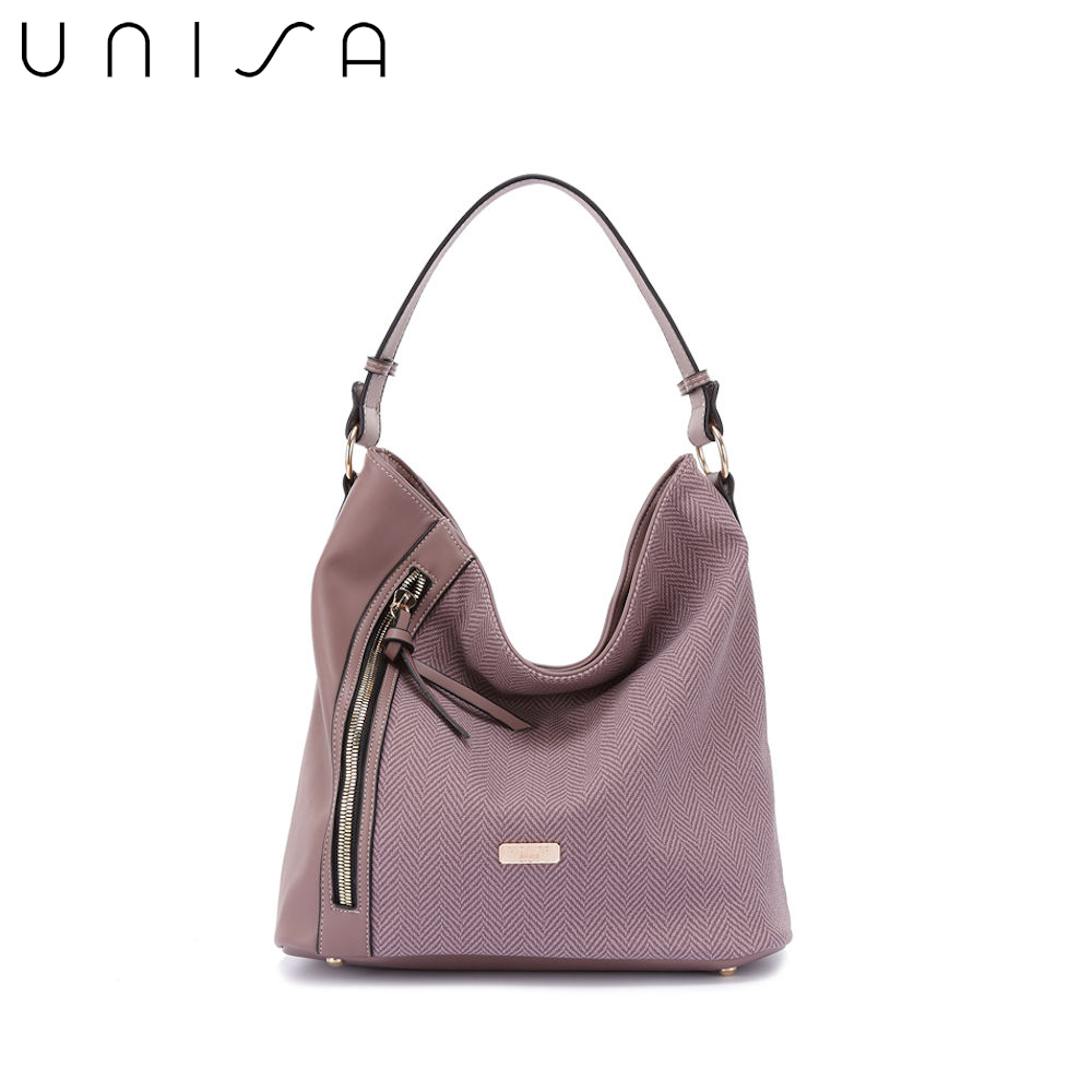 light pink leather satchel